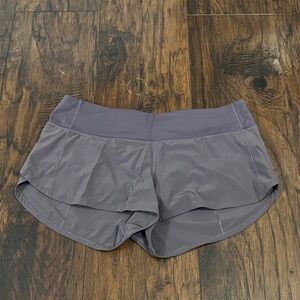 lululemon athletica purple Athletic Shorts